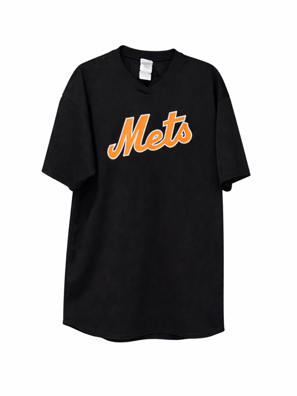 VTG 90s New York Mets Todd Hundley‎ #9 Jersey Bike Athletic Black Mesh XL